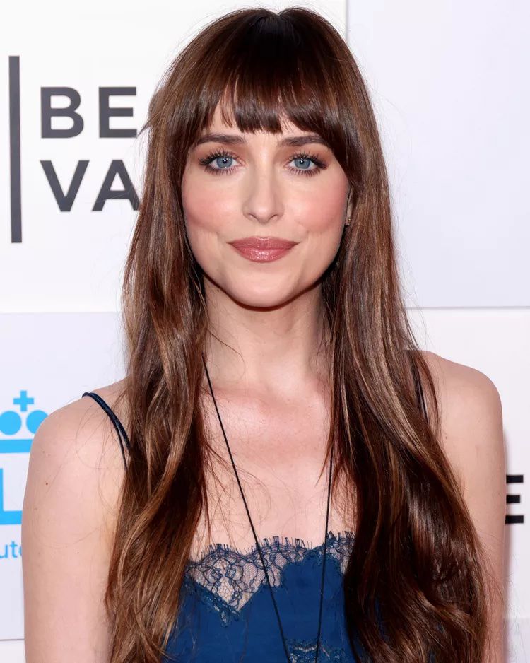 Dakota Johnson and her hair.